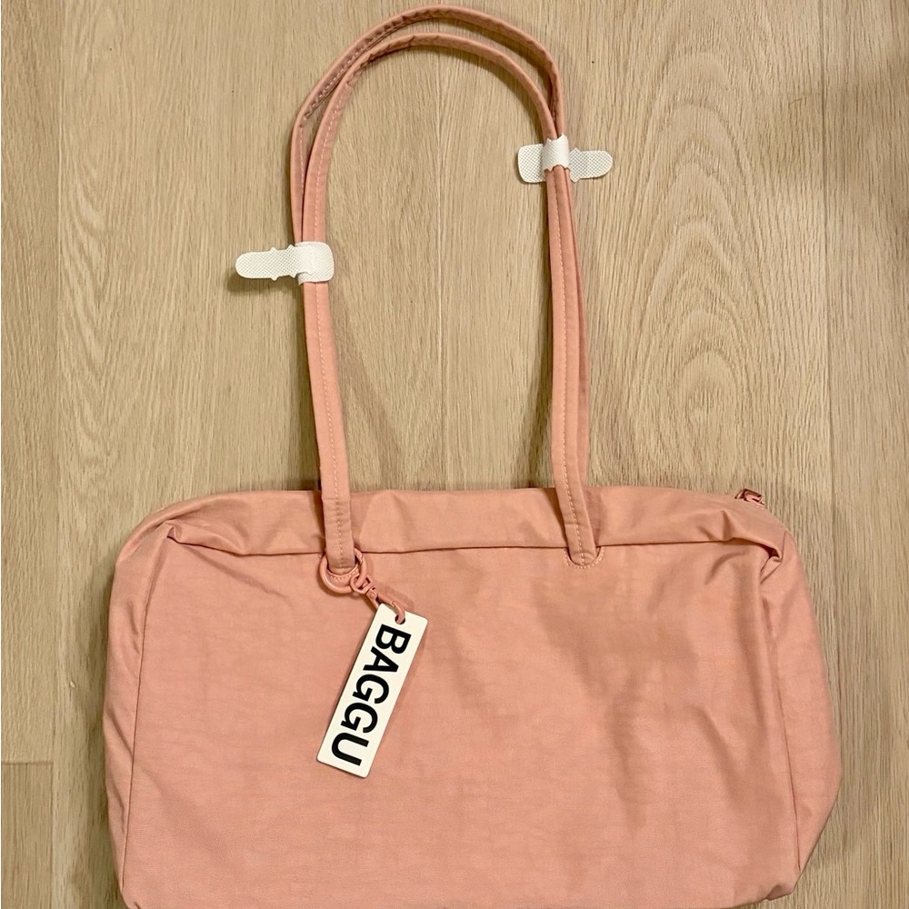 BAGGU Pink Bowler Bag - Picture 5 of 6